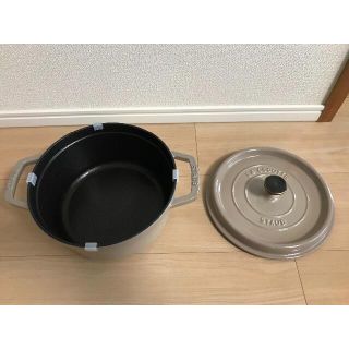ストウブ(STAUB)のSTAUB リネン ラウンド22(鍋/フライパン)