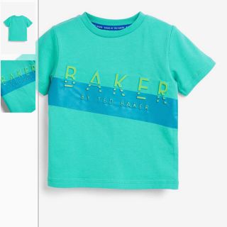 テッドベイカー(TED BAKER)のTED BAKER ターコイズ　エンボス加工　tシャツ(Tシャツ/カットソー)