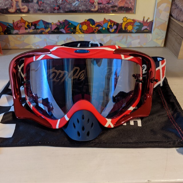 Oakley(オークリー)のオークリー CROWBAR  MXゴーグル　Troy Lee Designs スポーツ/アウトドアの自転車(ウエア)の商品写真