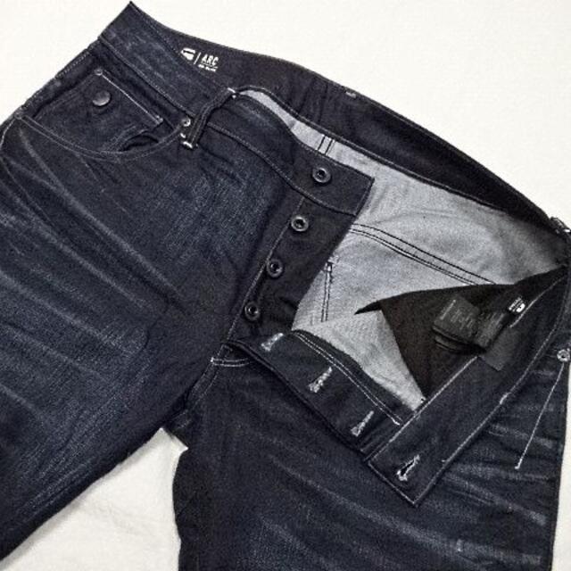 G-STAR RAW(ジースター)のG-STAR☆濃紺ARC 3D SLIM☆34☆ウェスト約90cm メンズのパンツ(デニム/ジーンズ)の商品写真