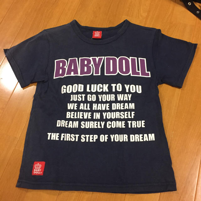 BABYDOLL(ベビードール)のTシャツ キッズ/ベビー/マタニティのキッズ服男の子用(90cm~)(Tシャツ/カットソー)の商品写真