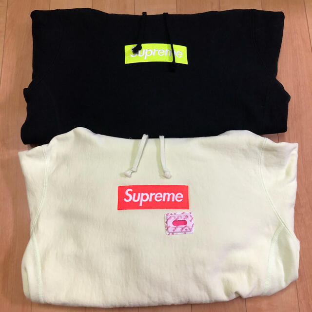 supreme box logo hooded sweatshirt 17aw