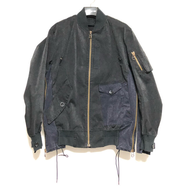 sacai × ten c MA-1 ジャケット