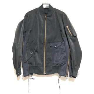 サカイ(sacai)のsacai × ten c MA-1 ジャケット(ブルゾン)