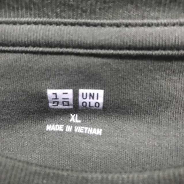 UNIQLO(ユニクロ)の美品　UNIQLO ソフトタッチクルーネックTシャツ　長袖　XL メンズのトップス(Tシャツ/カットソー(七分/長袖))の商品写真