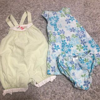 オールドネイビー(Old Navy)の3〜6m♡セット(ロンパース)