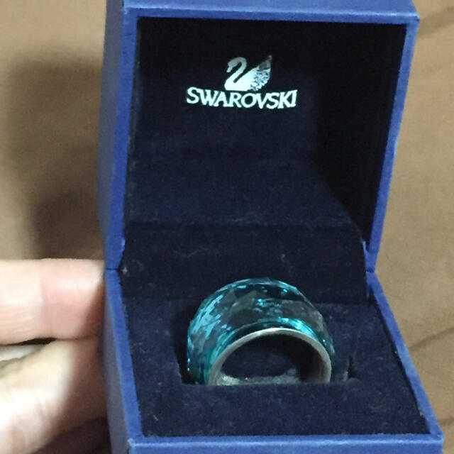 SWAROVSKI(スワロフスキー)のSWAROVSKI 指輪 インディゴライト ブルー リング レディースのアクセサリー(リング(指輪))の商品写真