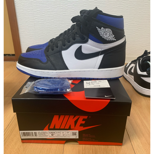 Air jordan 1 retro high og royal toe