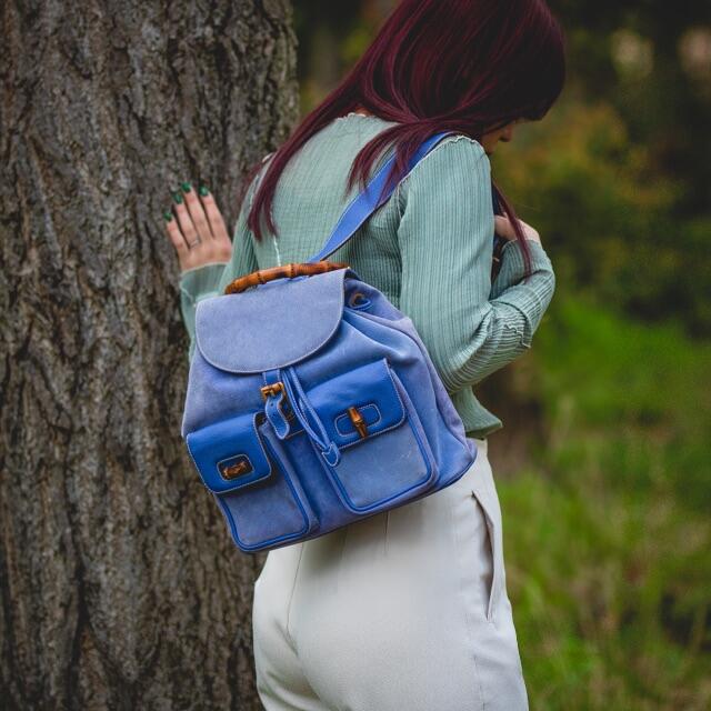 GUCCI オールドグッチ スエードバンブーリュック バッグ 4kimoveis.imb.br