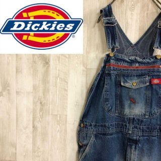 ディッキーズ(Dickies)のディッキーズ デニムオーバーオール ペインターワークパンツ　W38L30(サロペット/オーバーオール)