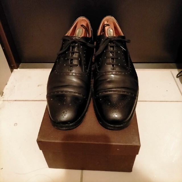 Church's(チャーチ)のチャーチ Diplomat 173 Oxford Brogue Black メンズの靴/シューズ(ドレス/ビジネス)の商品写真