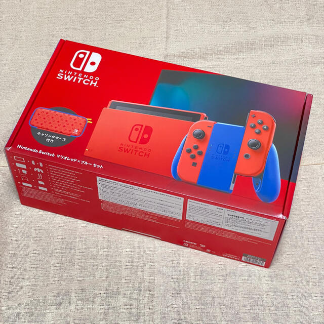 Nintendo Switch - Nintendo Switch マリオレッド×ブルー セット【新品