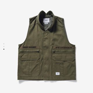 ダブルタップス(W)taps)のWTAPS REP /VEST / COTTON. TWILL OD Lサイズ(ベスト)