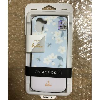 レプラス(LEP LUSS)のAQUOSR3耐衝撃ハイブリッドケースPALLET AIR Katieフラワー柄(Androidケース)