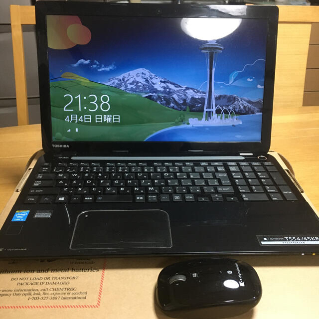 【ジャンク】TOSHIBA dynabook T554 PT55445KSXBPC/タブレット