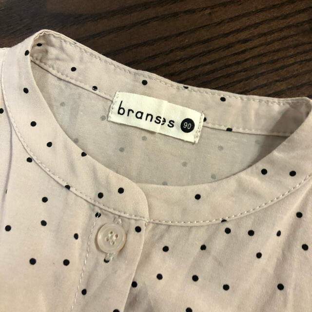 Branshes(ブランシェス)のブランシェス　シャツワンピース キッズ/ベビー/マタニティのキッズ服女の子用(90cm~)(ワンピース)の商品写真