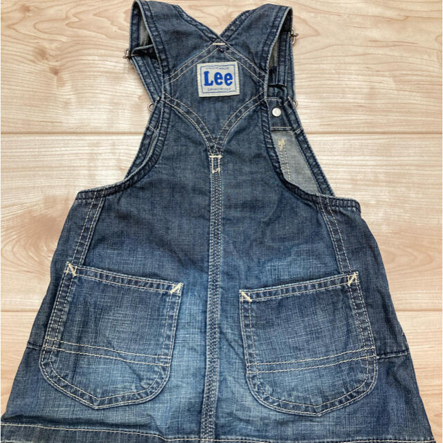 Lee(リー)の［yumi様専用］Ｌｅｅ　サロペットワンピース キッズ/ベビー/マタニティのベビー服(~85cm)(ワンピース)の商品写真