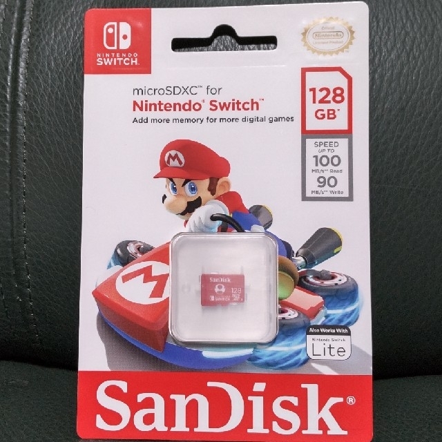 SanDisk(サンディスク)のSanDisk サンディスク 128GB microSDXCカード  エンタメ/ホビーのゲームソフト/ゲーム機本体(その他)の商品写真