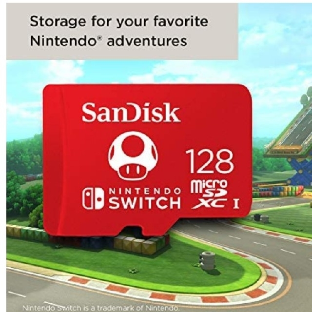 SanDisk(サンディスク)のSanDisk サンディスク 128GB microSDXCカード  エンタメ/ホビーのゲームソフト/ゲーム機本体(その他)の商品写真