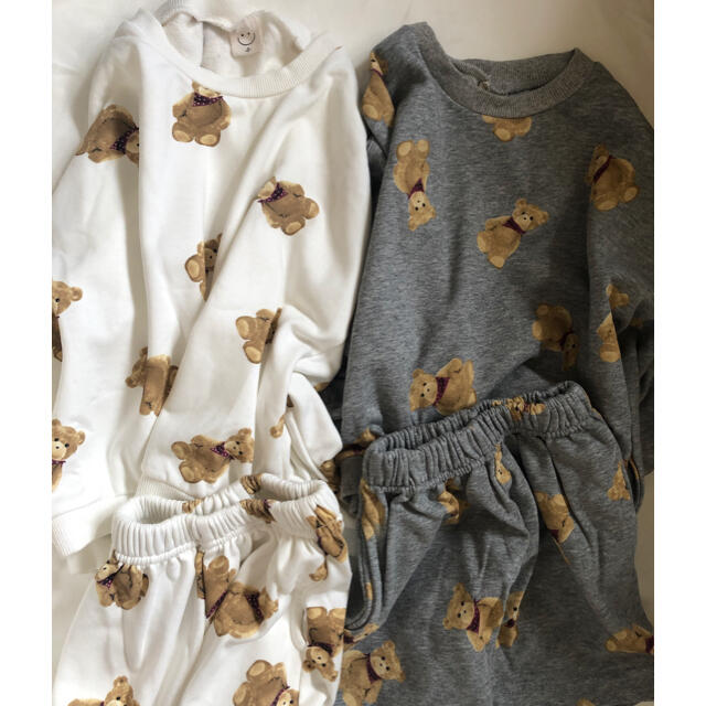 ZARA KIDS - テディベア柄スウェットセットアップ 120cmの通販 by