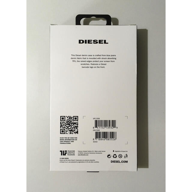 DIESEL(ディーゼル)の[専用]DIESEL ディーゼル　iPhone 12 Mini デニムケース スマホ/家電/カメラのスマホアクセサリー(iPhoneケース)の商品写真