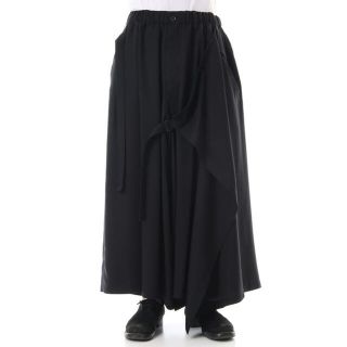 ヨウジヤマモト(Yohji Yamamoto)の【新品】ヨウジヤマモト　ラップパンツ(サルエルパンツ)