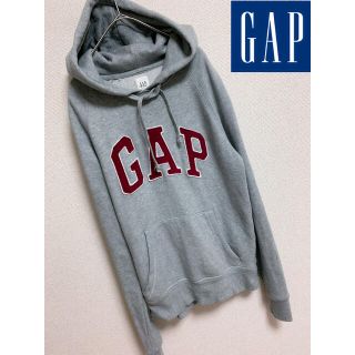 ギャップ(GAP)の早速配送 90s オールド GAP ギャップ スウェットパーカー グレー 白タグ(パーカー)