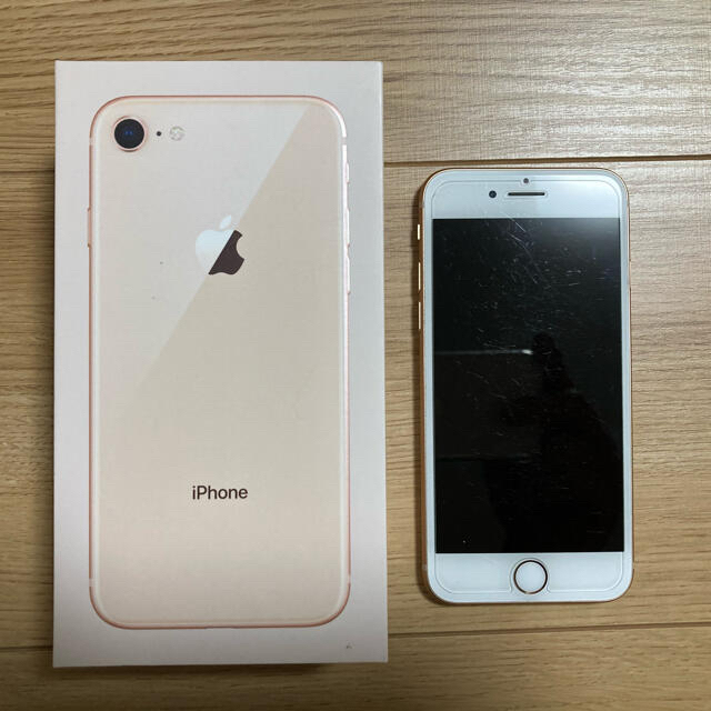 iphone 箱付　ゴールド　iPhone 64GB