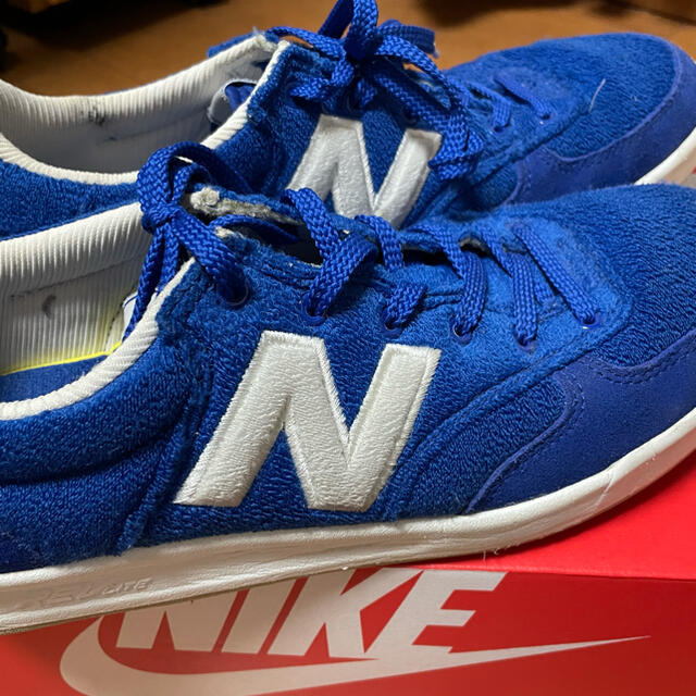 New Balance(ニューバランス)のニューバランス　スニーカー　青 メンズの靴/シューズ(スニーカー)の商品写真