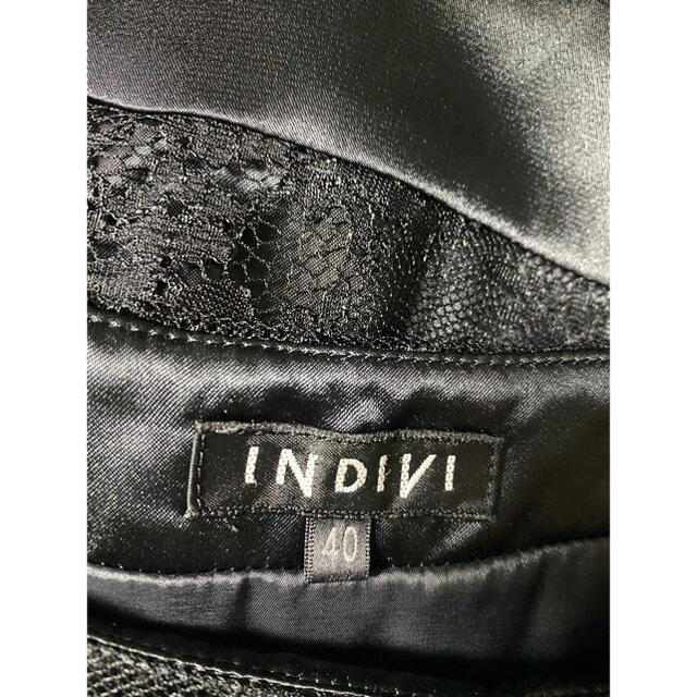 INDIVI(インディヴィ)のINDIVI レースワンピース レディースのワンピース(ひざ丈ワンピース)の商品写真