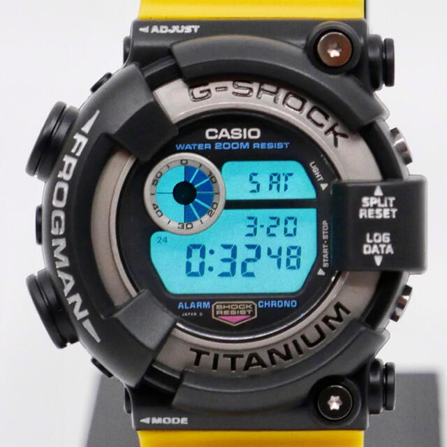 G-SHOCK - 極美品 イエローブラックフロッグマンDW-8200イルクジ仕様 ...