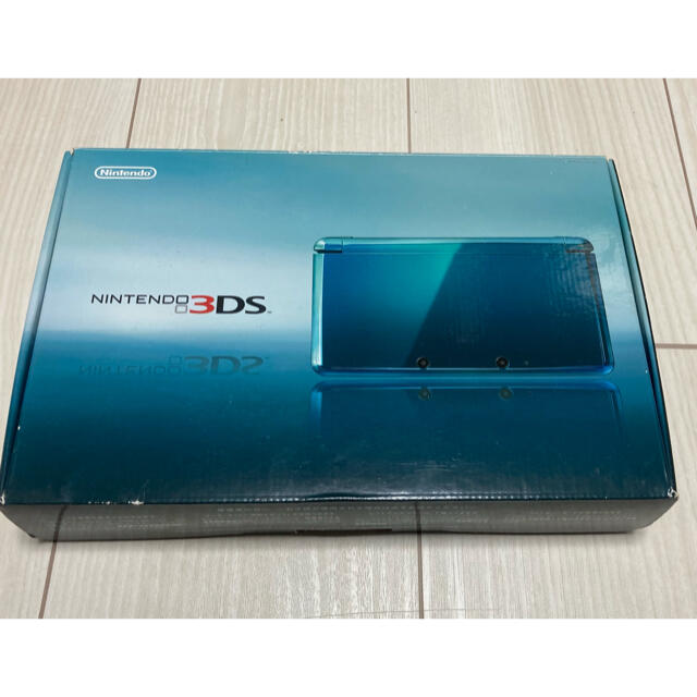 ニンテンドー3DS アクアブルー 本体 ニンテンドー3DS アクアブルー 本体
