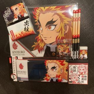 鬼滅の刃☆煉獄杏寿郎☆文房具セット☆(キャラクターグッズ)