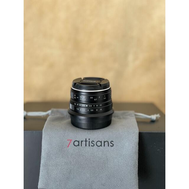 【美品】7artisans 25mm F1.8マニュアルフォーカスレンズ