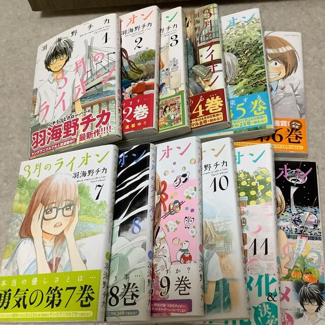 白泉社(ハクセンシャ)の３月のライオン 1〜12 エンタメ/ホビーの漫画(その他)の商品写真