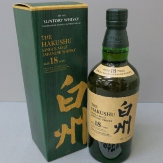 専用。白州18年×1　新品未開封 食品/飲料/酒の酒(ウイスキー)の商品写真