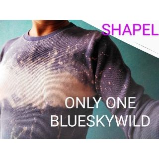 シャペル(Shapel)のSHAPEL俺だけのシャペル ONLY ONEワッフル素材タイダイブリーチロンT(Tシャツ/カットソー(七分/長袖))