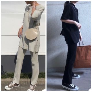 マウジー(moussy)の【moussy☆マウジー】上下セットアップ　黒　サイズ1(セット/コーデ)