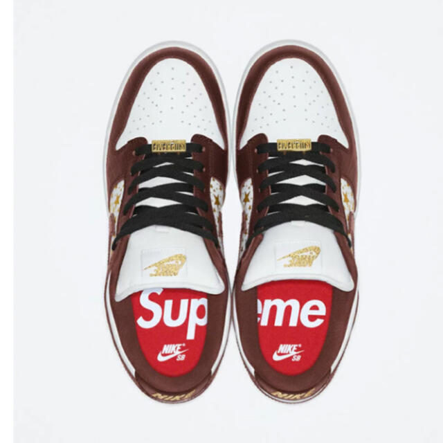 NIKE(ナイキ)のSupreme Nike SB Dunk Low Brown 27.5 9.5 メンズの靴/シューズ(スニーカー)の商品写真