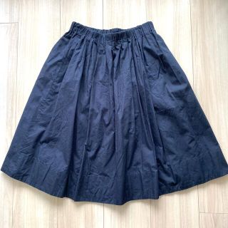 ブラックレーベルクレストブリッジ(BLACK LABEL CRESTBRIDGE)のBLUE LABEL フレアスカート　ネイビー(ひざ丈スカート)