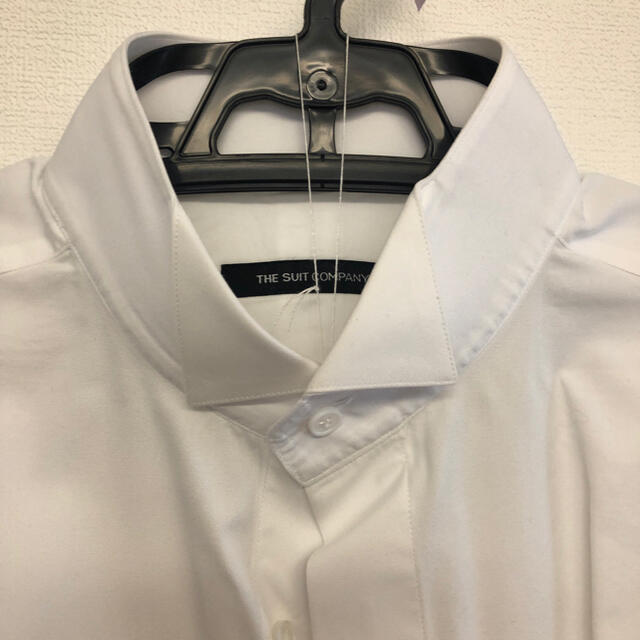 THE SUIT COMPANY(スーツカンパニー)の結婚式用　新郎　シャツ メンズのトップス(シャツ)の商品写真