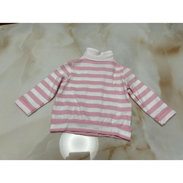 PETIT BATEAU(プチバトー)のPETIT BATEAU  スウェットカーディガン　81m キッズ/ベビー/マタニティのベビー服(~85cm)(カーディガン/ボレロ)の商品写真