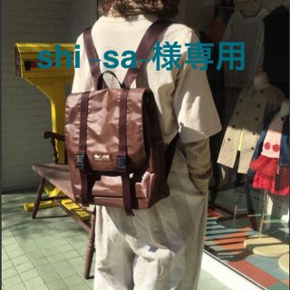 jib リュック　ブラウン　ランドセルリュック　スクエアリュック(リュック/バックパック)