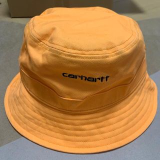 カーハート(carhartt)のカーハート　carhartt バケハ　オレンジ(ニット帽/ビーニー)