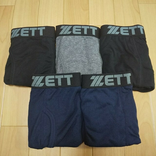 ZETT(ゼット)のMサイズ  ゼットZETT  ボクサーパンツ 5枚 メンズのアンダーウェア(ボクサーパンツ)の商品写真