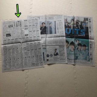 ヘイセイジャンプ(Hey! Say! JUMP)の中島裕翔★新聞 切り抜き3枚(印刷物)