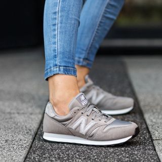 ニューバランス(New Balance)のニューバランス373 25.0cm（グレー）(スニーカー)