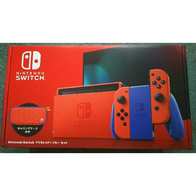 エンタメ/ホビー【 新品・未開封 】Nintendo Switch マリオレッド×ブルー セット