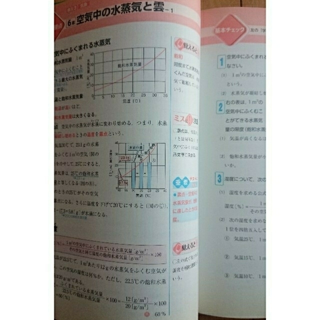 くもんの中学基礎がため１００％中２理科 学習指導要領対応 第２分野編 改訂新版 エンタメ/ホビーの本(語学/参考書)の商品写真