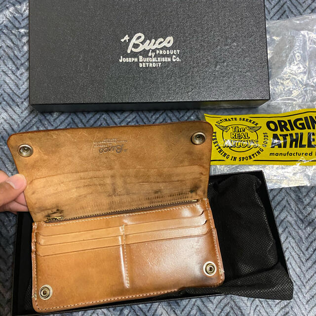 THE REAL McCOY’S(ザリアルマッコイズ)のBUCO リアルマッコイズ　コードバンロングウォレット メンズのファッション小物(長財布)の商品写真